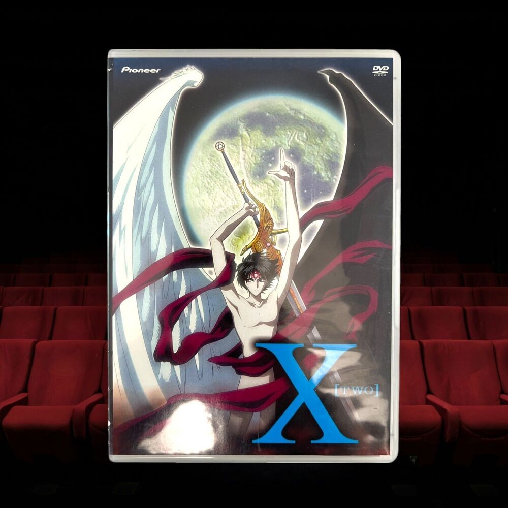 X - Vol. 2: Two (DVD, 2002) Japanese TV Series Manga Anime Clamp Y2K 90s 00s